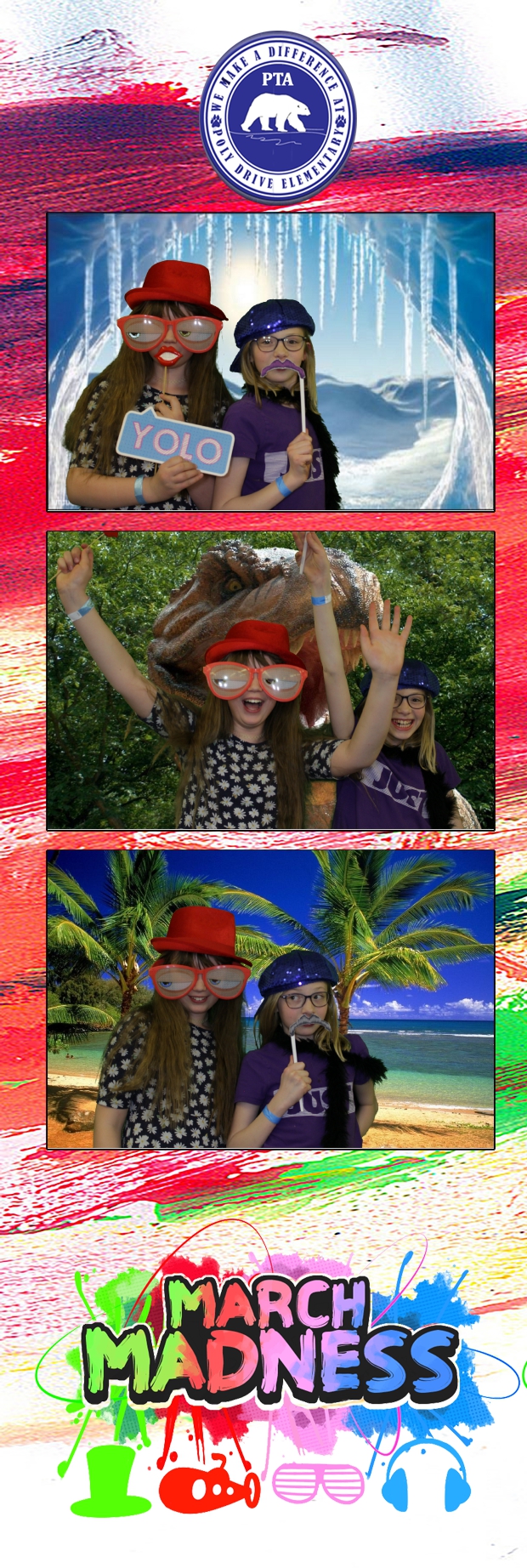 Poly Drive Elementary March Madness Carnival | View more photos from the event at gallery.photoboothbillings.com/u/PhotoBoothBillings/Poly-Drive-Elementary-March-Madness-Carnival
